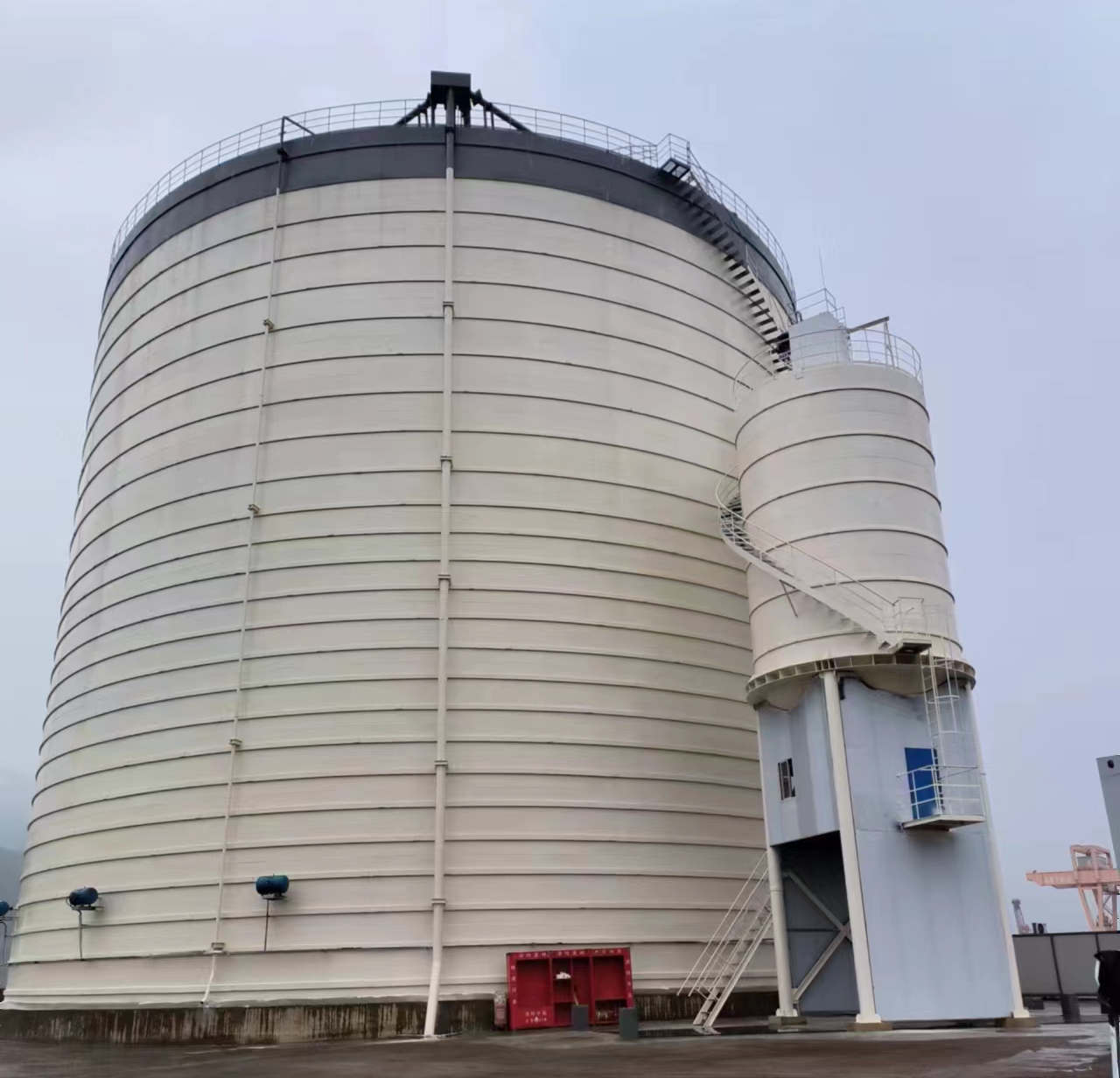 林芝10万吨水泥钢板库